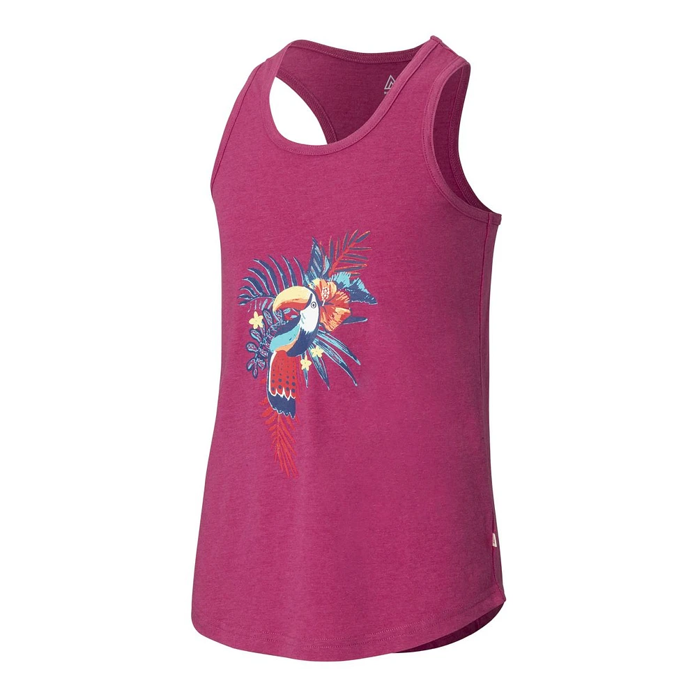 Ripzone Girls' Ace Graphic Tank