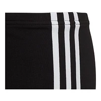 adidas Originals Girls' 3-Stripe Leggings, Kids', Cotton, Athletic, Training