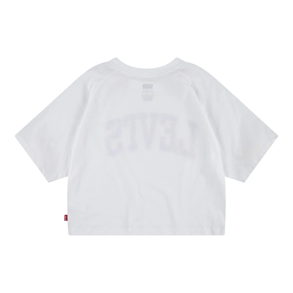 Levi's Girls' Sleeveraglan High Rise T Shirt