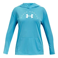 Under Armour Girls' Tech Graphic Long Sleeve Hoodie