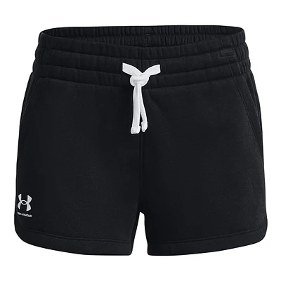 Under Armour Girls' Rival Fleece Shorts