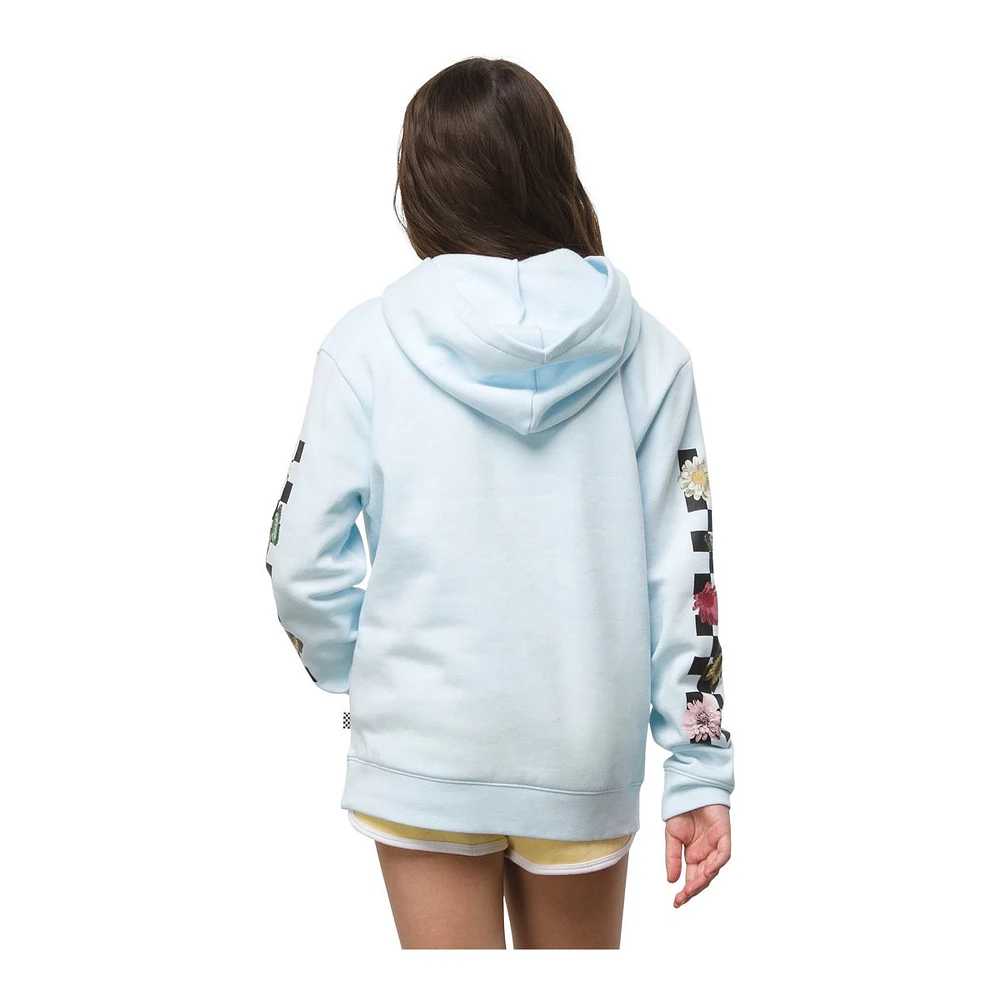 Vans Girls' Butterfly Hoodie, Kids', Pullover, Cotton, Kangaroo Pocket