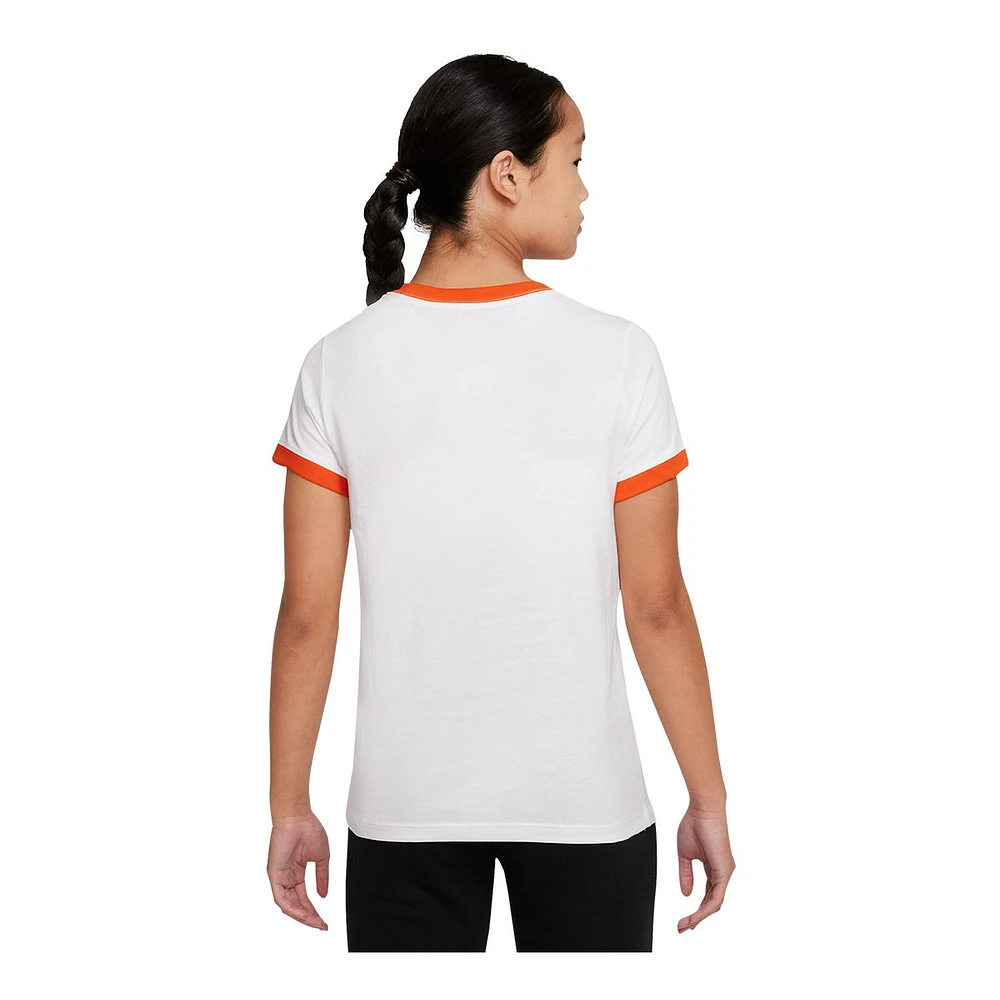 Nike Sportswear Girls' Sport DNA Ringer T Shirt