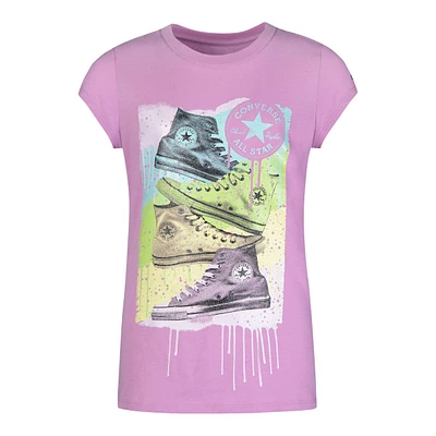 Converse Girls' Chuck Taylor Graphic T Shirt