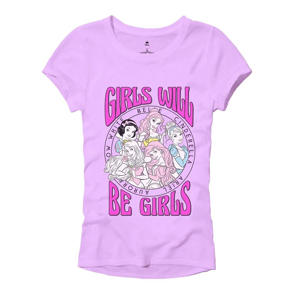 Character Princess Girls Will Be Long Sleeve T Shirt