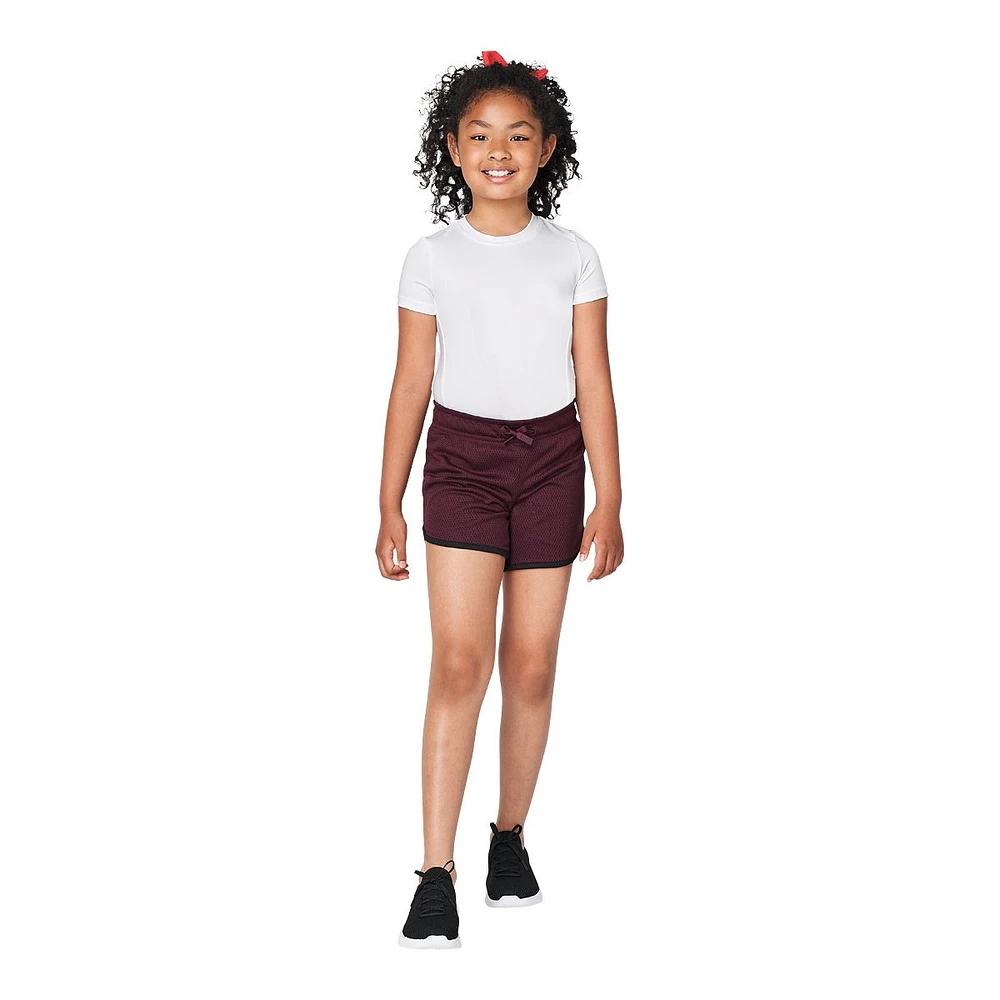 FWD Girls' Reversible Knit Shorts