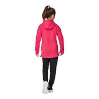 FWD Girls' Core Fleece Pullover Hooded Tunic