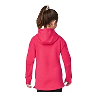 FWD Girls' Core Fleece Pullover Hooded Tunic