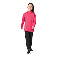 FWD Girls' Core Fleece Pullover Hooded Tunic