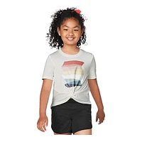 FWD Girls' Joyful Expressions Twist T Shirt