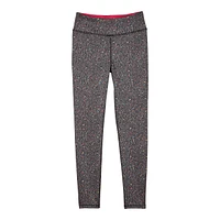 FWD Girls' Tonal Texture Reversible Leggings