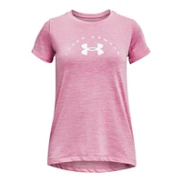 Under Armour Girls' Tech Twist Arch Big Logo T Shirt