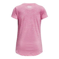 Under Armour Girls' Tech Twist Arch Big Logo T Shirt