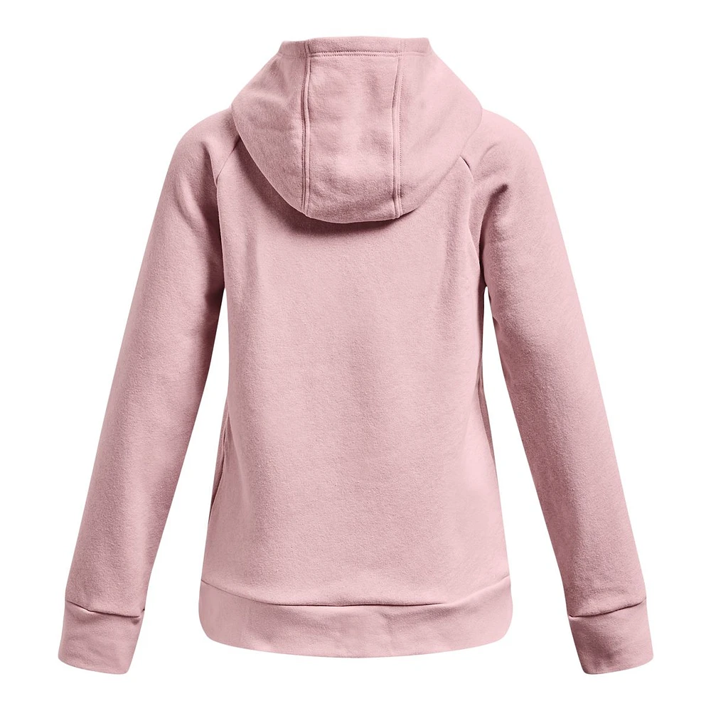 Under Armour Girls' Rival Fleece Logo Hoodie