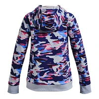 Under Armour Girls' Rival Fleece Printed Hoodie