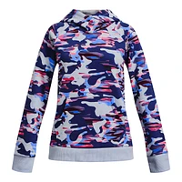 Under Armour Girls' Rival Fleece Printed Hoodie