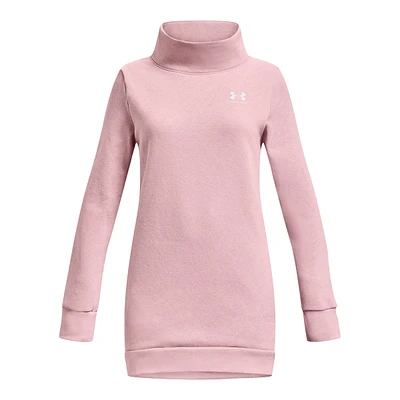 Under Armour Girls' Rival Fleece Funnel Tunic