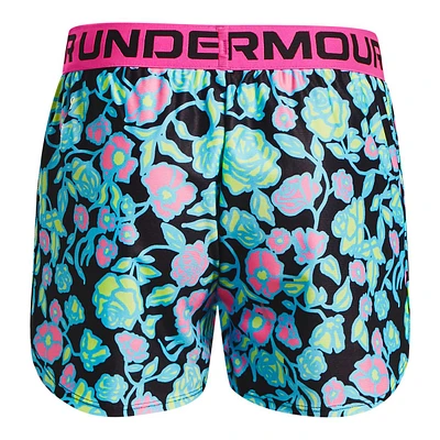 Under Armour Girls' Play Up Printed Shorts