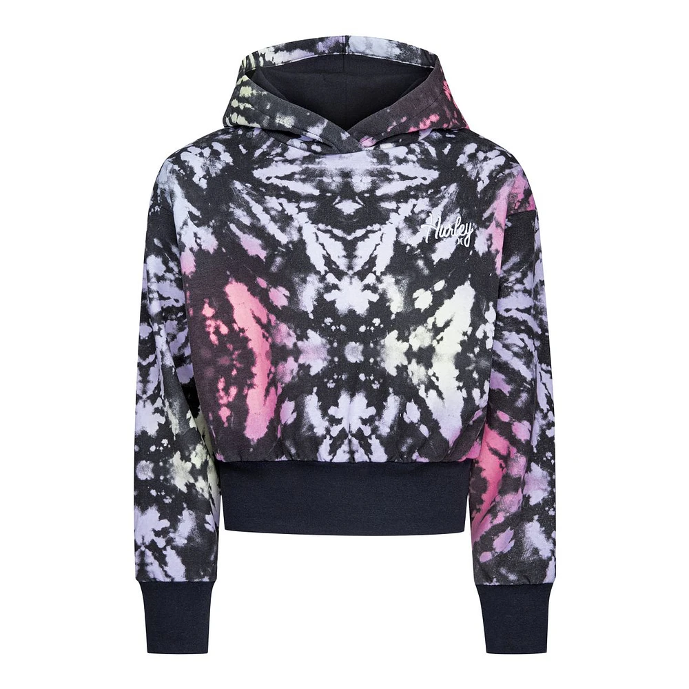 Hurley Girls' Printed Fleece Hoodie