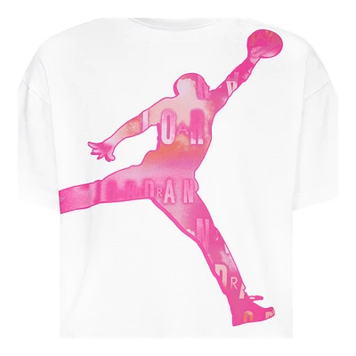 Jordan Girls' All Over Print T Shirt