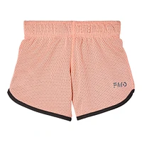 FWD Girls' Reversible Mesh Gym Shorts