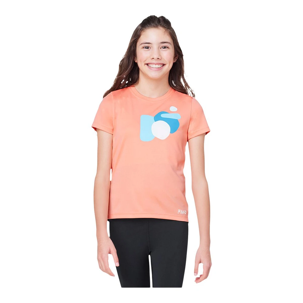 FWD Girls' Basic Graphic T Shirt