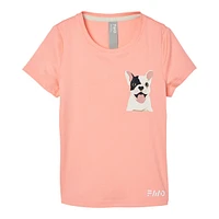 FWD Girls' Basic Graphic T Shirt