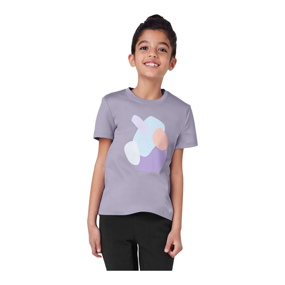 FWD Girls' Basic Graphic T Shirt