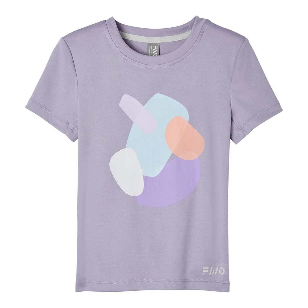 FWD Girls' Basic Graphic T Shirt