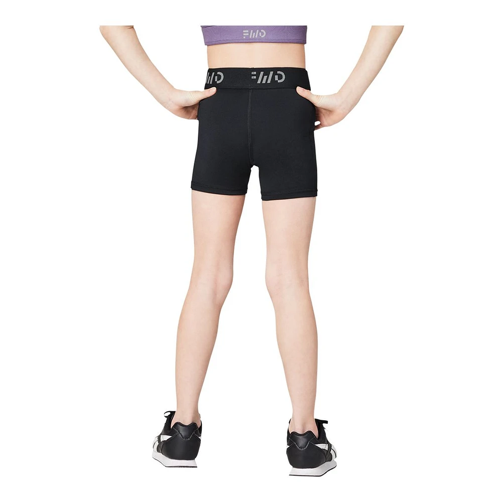 FWD Girls' 4 Inch Shorts