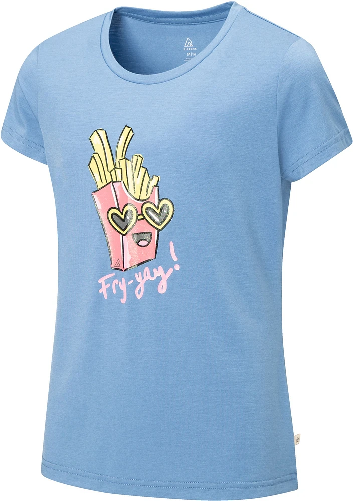 Ripzone Girls' Alta Graphic Fry T Shirt