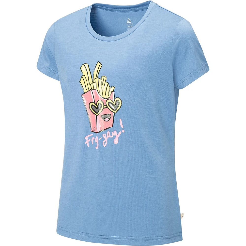 Ripzone Girls' Alta Graphic Fry T Shirt