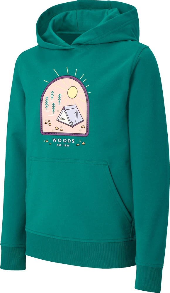 Woods™ Kids' Lawson Graphic Badge Hoodie