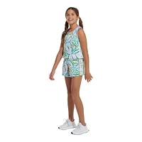 adidas Girls' All Over Print Tank Romper