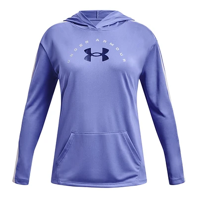 Under Armour Girls' Tech Graphic Long Sleeve Hoodie Top