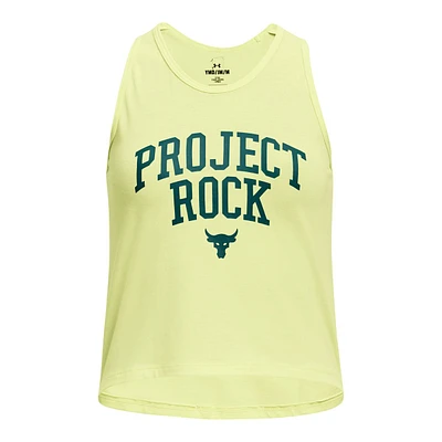 Under Armour Girls' Project Rock Graphic Tank