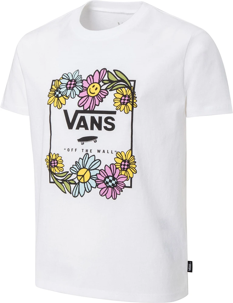 Vans Girls' Elevated Floral Crew T Shirt