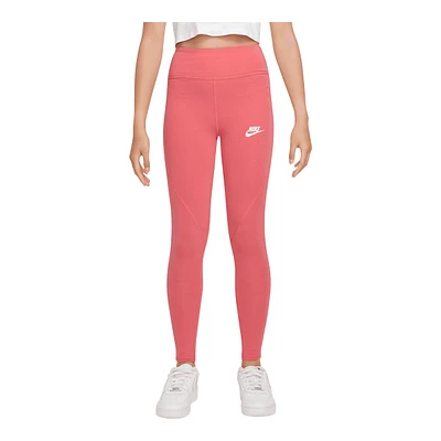 Nike Sportswear Girls' Favorites Graphic High-Waisted Leggings