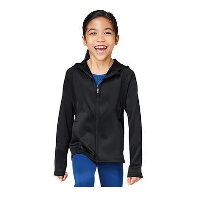 FWD Girls' Outdoor Full Zip Hoodie