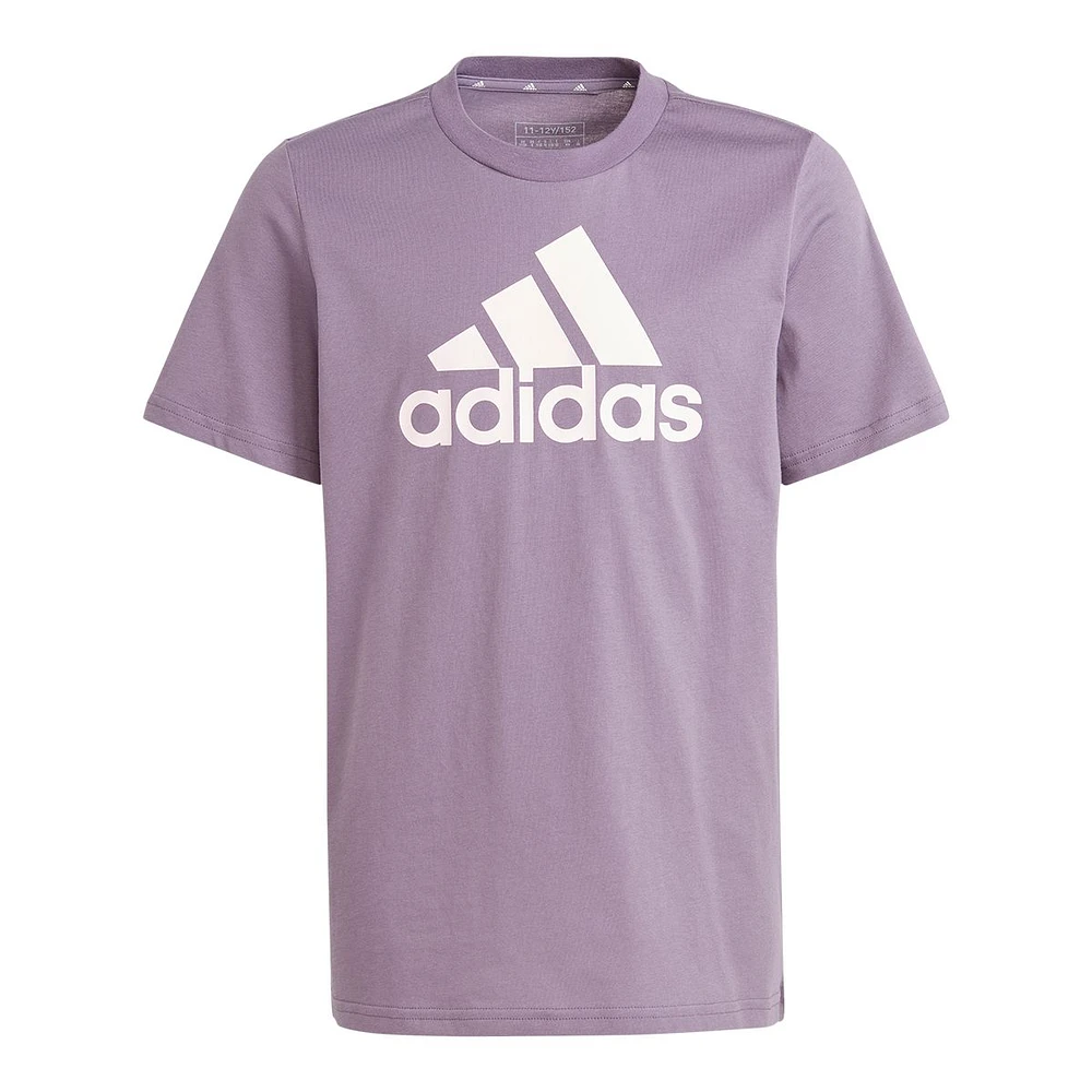 adidas Girls' Big Logo T Shirt