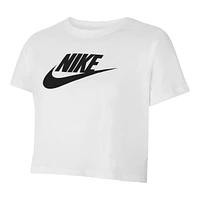 Nike Sportswear Girls' Crop Futura T Shirt