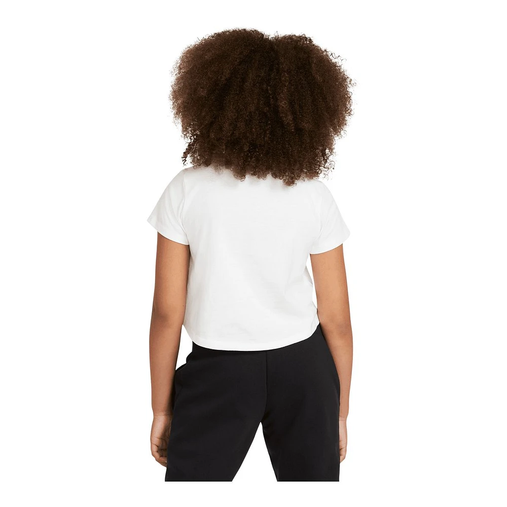 Nike Sportswear Girls' Crop Futura T Shirt