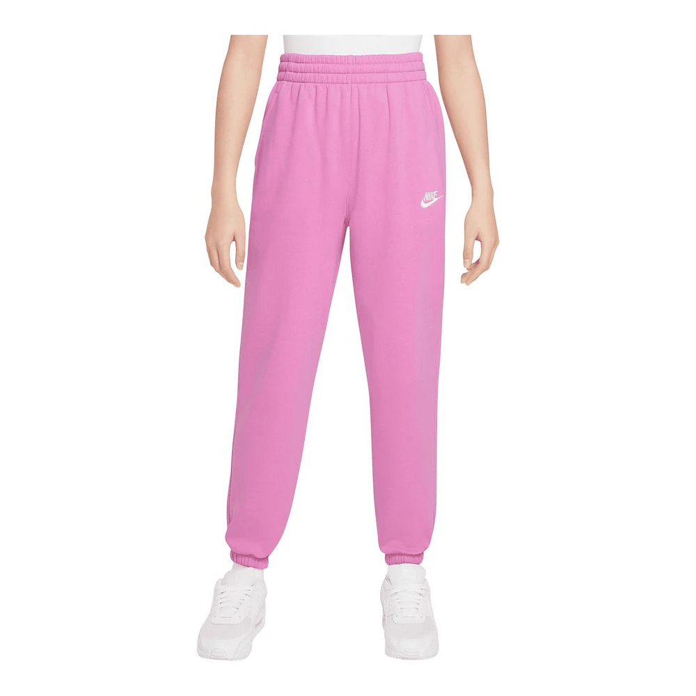 Nike Sportswear Girls' Club Fleece Oversized Pants