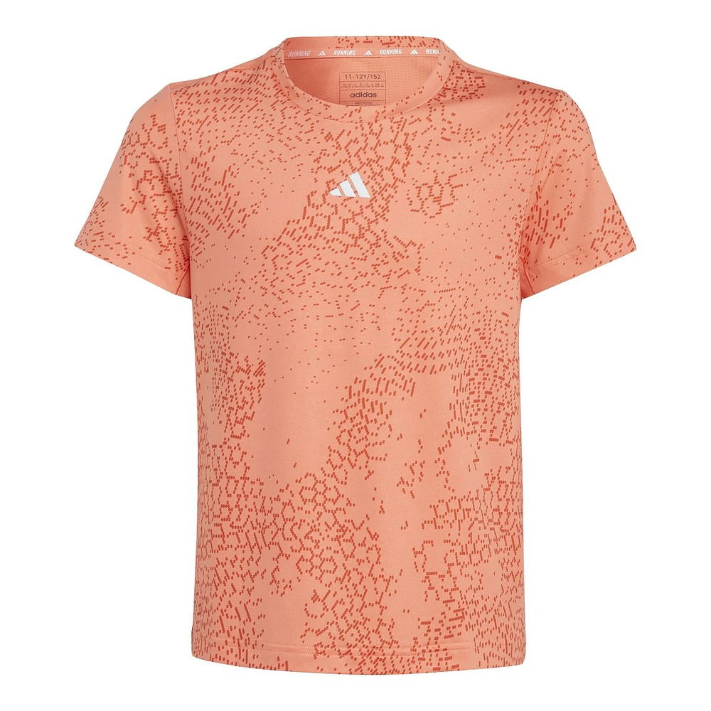 adidas Girls' Aeroready Run T-Shirt