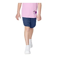 FWD Girls' Reversible Mesh Gym Shorts