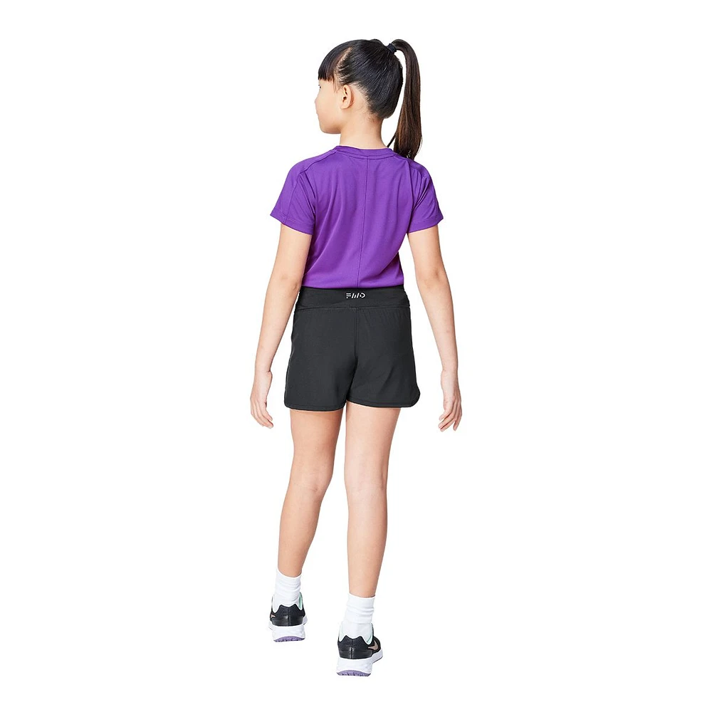 FWD Girls' Lined Athletic Shorts