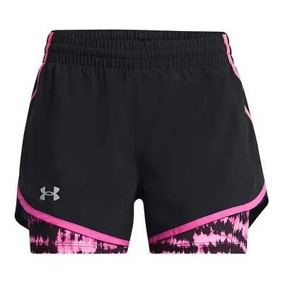 Under Armour Girls' Fly By Shorts