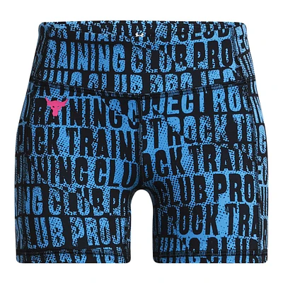 Under Armour Girls' Project Rock Middy Shorts