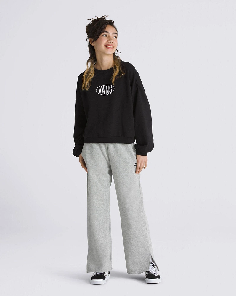 Vans Girls' Name Drop Loose Sweatshirt