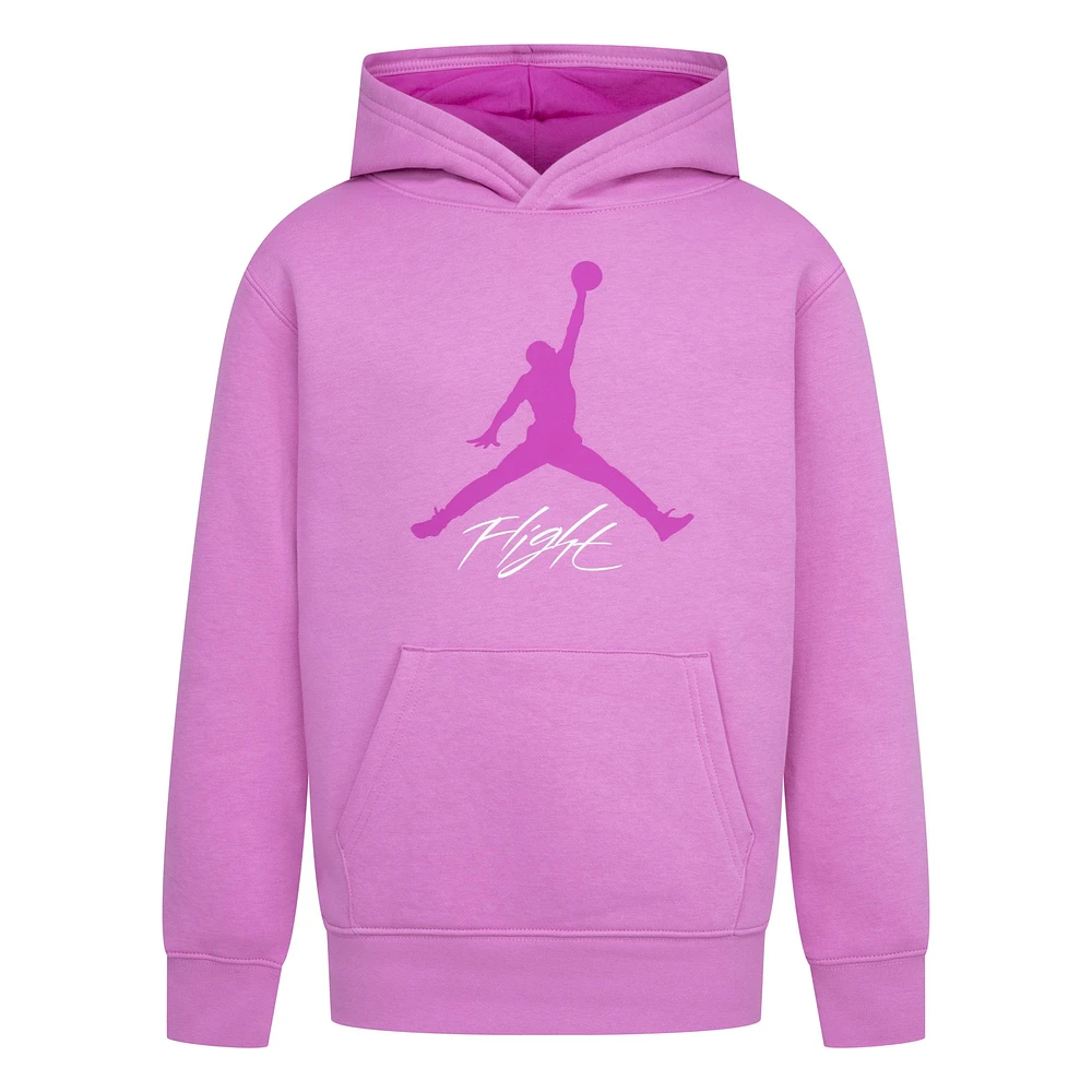 Jordan Girls' Jumpman Baseline Pullover Hoodie